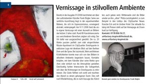 Presseartikel Vernissage