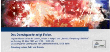 Dom Aquaree Flyer